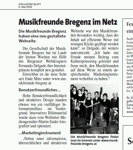 Musikfreunde im Netz